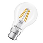 Ledvance Classic LED B22 Birne Fadenlampe Klar 3.4W 470lm - 827 Extra Warmweiß | Ersatz Für 40W