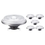Mehrfachpackung 6x Philips MASTER LED Spot G53 AR111 10.8W 620lm 40D - 930 Warmweiß | Höchste Farbwiedergabe - Dimmbar - Ersatz für 50W