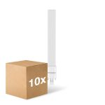 Mehrfachpackung 10x Noxion Lucent PL-S LED 6W - 830 Warmweiß | 2-Pins - Ersatz Für 11W