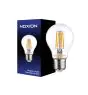 Noxion Lucent Fadenlampe LED E27 Birne Klar 4.5W 470lm - 827 Extra Warmweiß | Ersatz für 40W