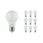 Mehrfachpackung 10x Noxion Lucent Classic LED E27 Birne Matt 4.9W 480lm - 840 Kaltweiß | Ersatz für 40W