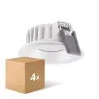 Mehrfachpackung 4x Ledvance LED  SPOT AIR FIX Aluminium  6W 570lm 36D - 940 Kaltweiß | Ausschnitt 68mm - IP65 - Höchste Farbwiedergabe -  Dimmbar