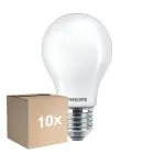 Mehrfachpackung 10x Philips Master LED E27 Birne Fadenlampe Matt 5.9W 806lm - 922-927 Dim To Warm | Höchste Farbwiedergabe - Dimmbar - Ersatz Für 60W