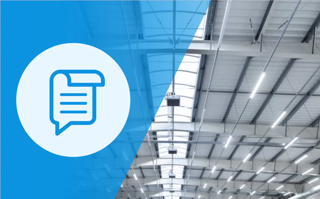 Durchgangsverdrahtung mit Wannenleuchten